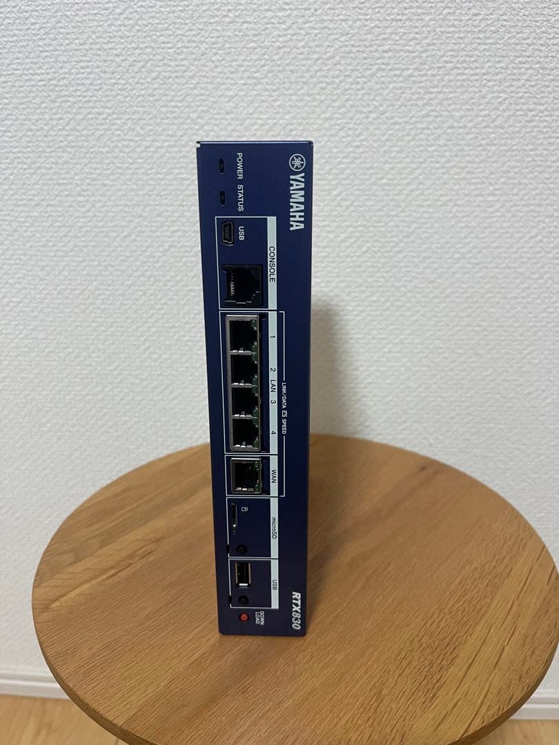【状態良】YAMAHA RTX830 ギガアクセスVPNルーター