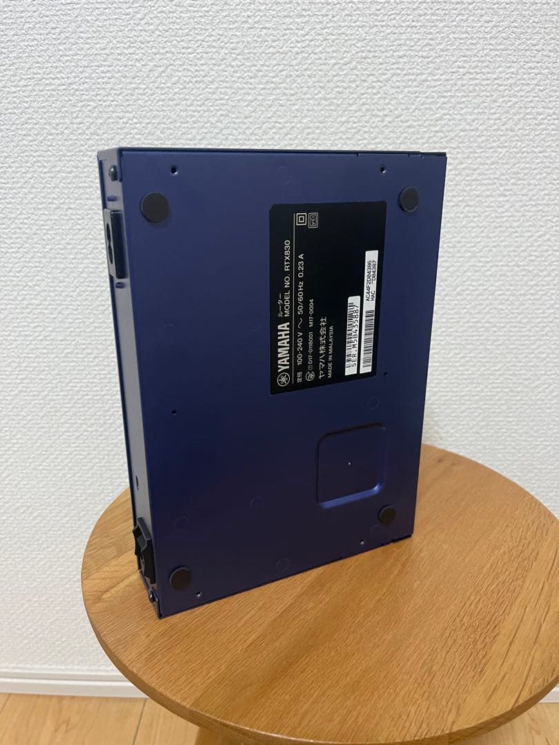 【状態良】YAMAHA RTX830 ギガアクセスVPNルーター