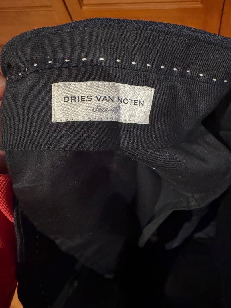 ドリスヴァンノッテンウールパンツ