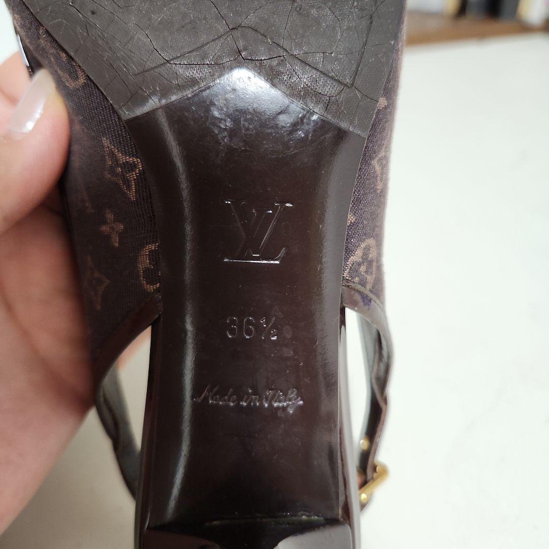 ルイヴィトン　モノグラム　レディース　ストラップパンプス　サンダル