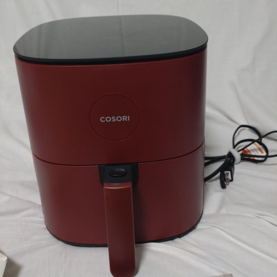 【お値下げ】COSORI エアフライヤー レッド 4.7L