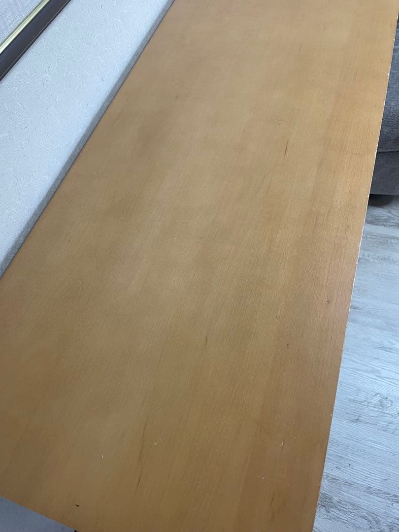 10月19日まで　木製キャビネット　３段　引き出し付き