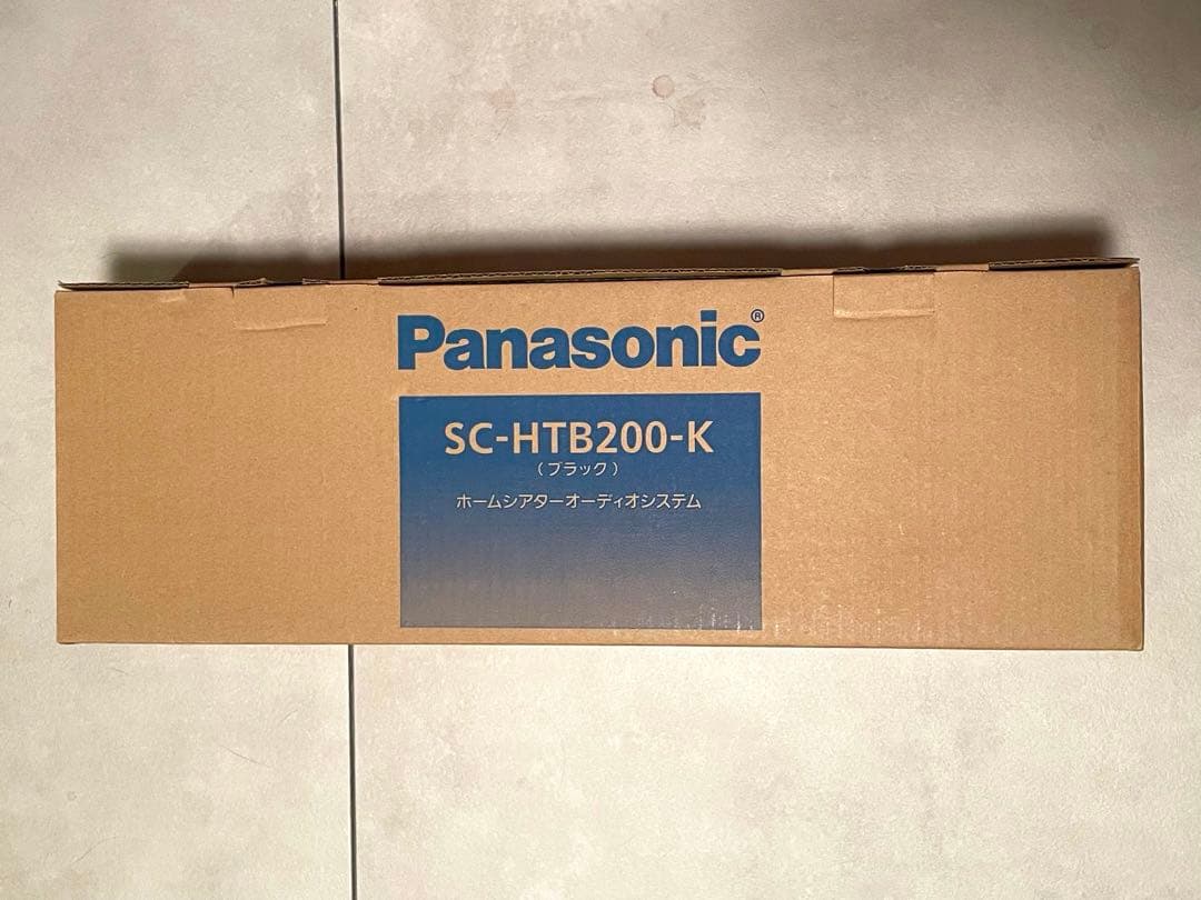 【新品未開封】パナソニック サウンドバー SC-HTB200-K ブラック