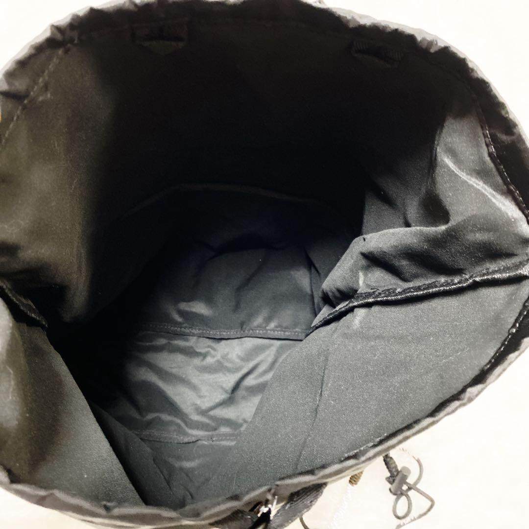 完売品 美品 ocosic オコジック 編み紐 4way ナップサック オレンジ