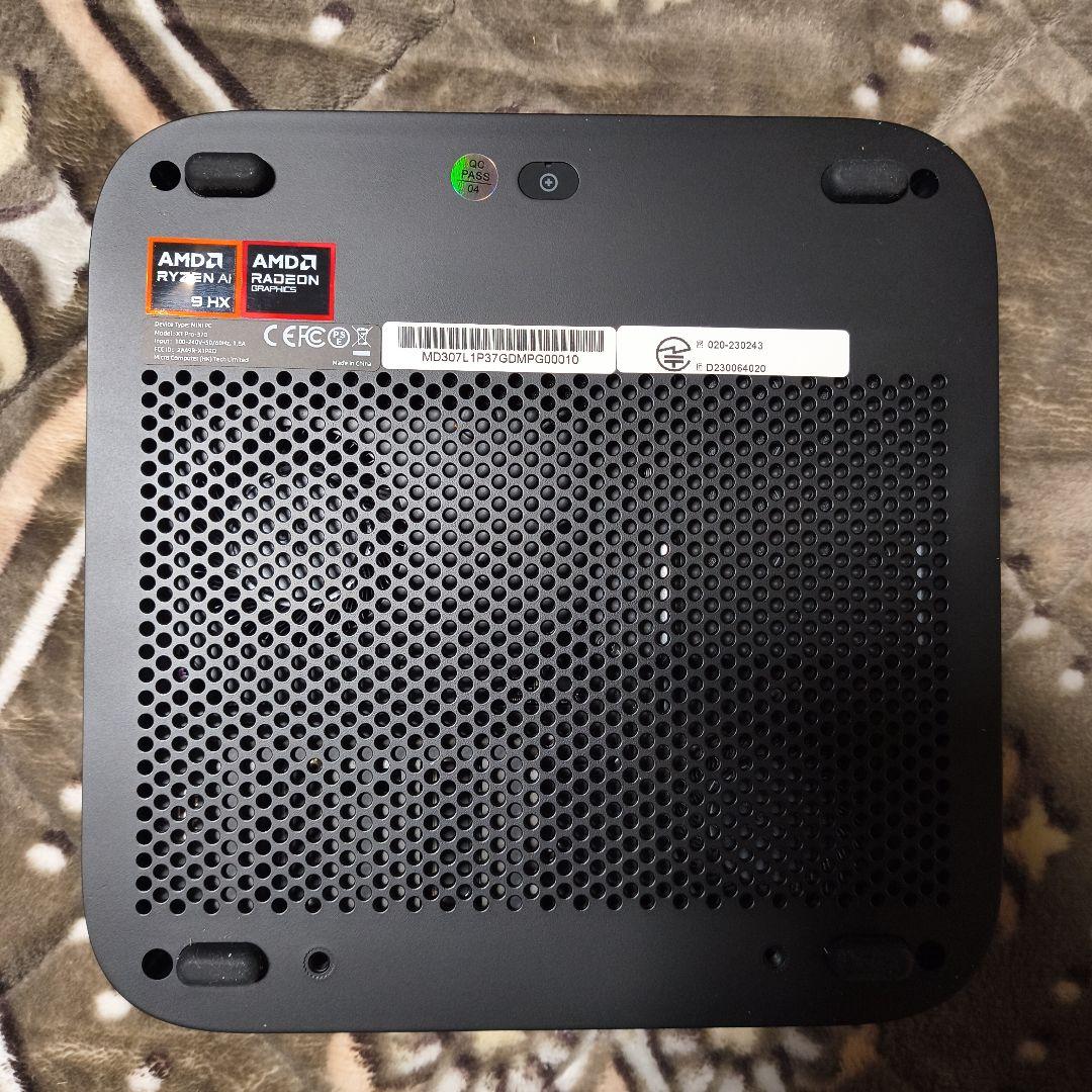 MINISFORUM ミニPC X1　Pro−370