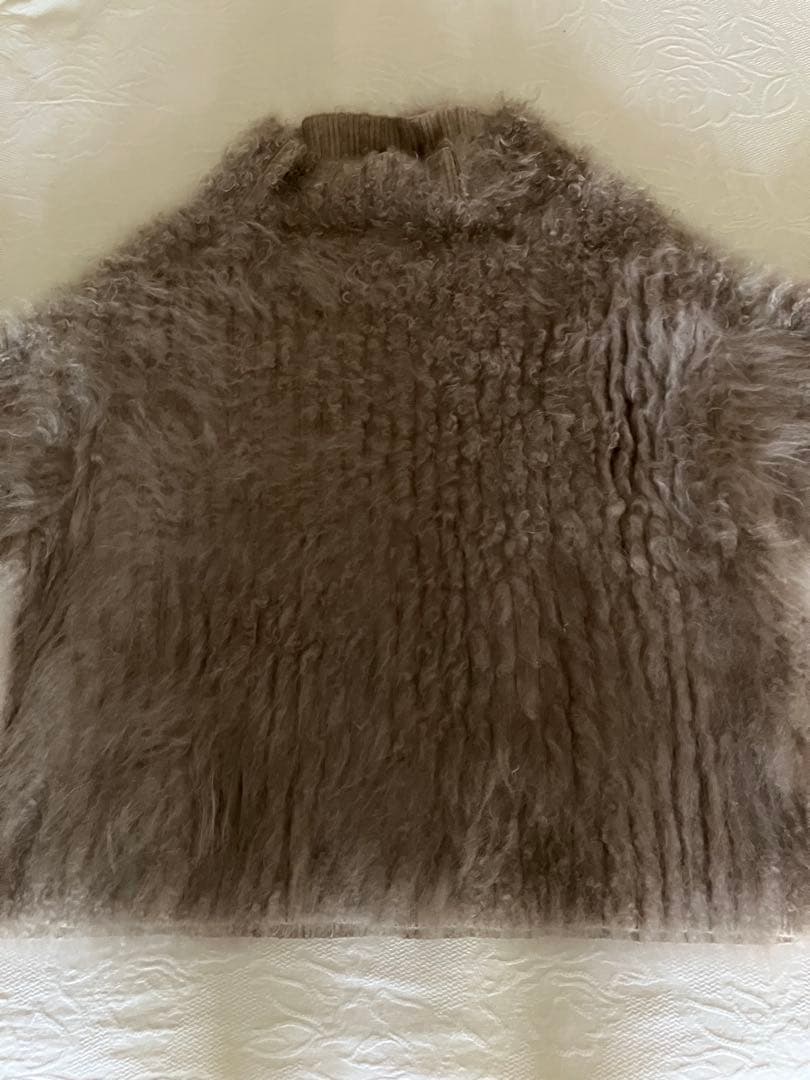 BRUNELLO CUCINELLI グレージュファーニット