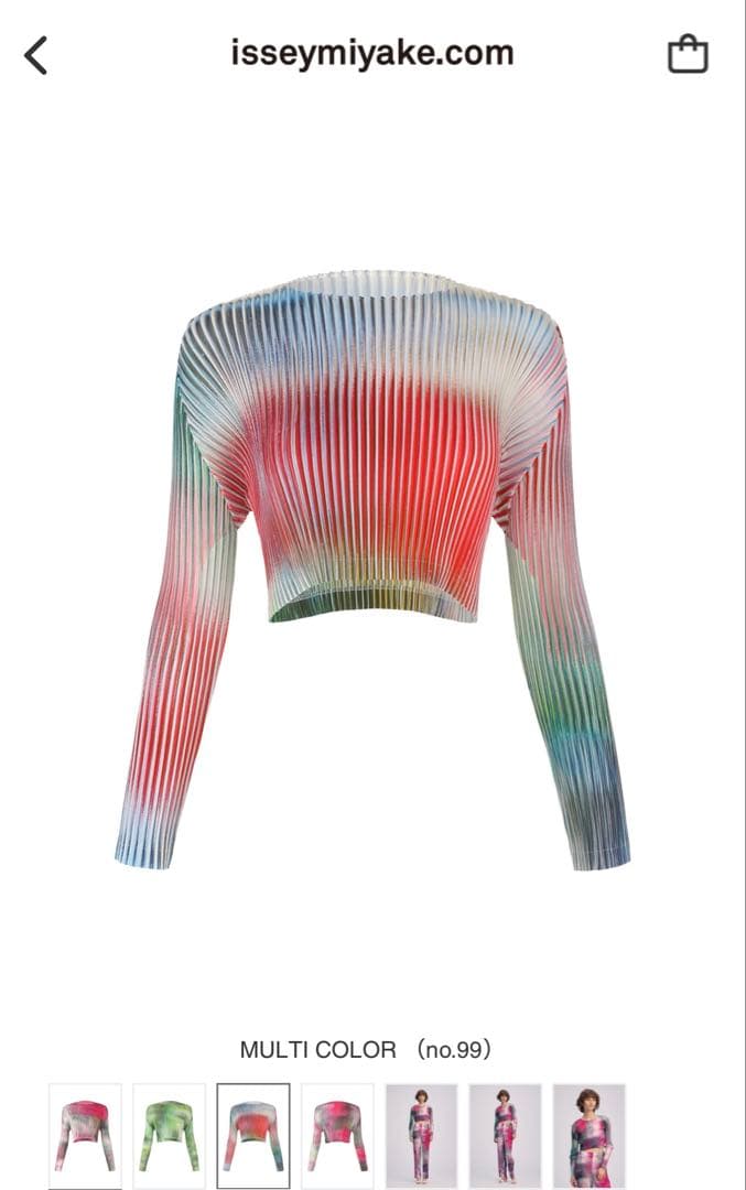 今季 ISSEY MIYAKE OBSCURE PLEATS