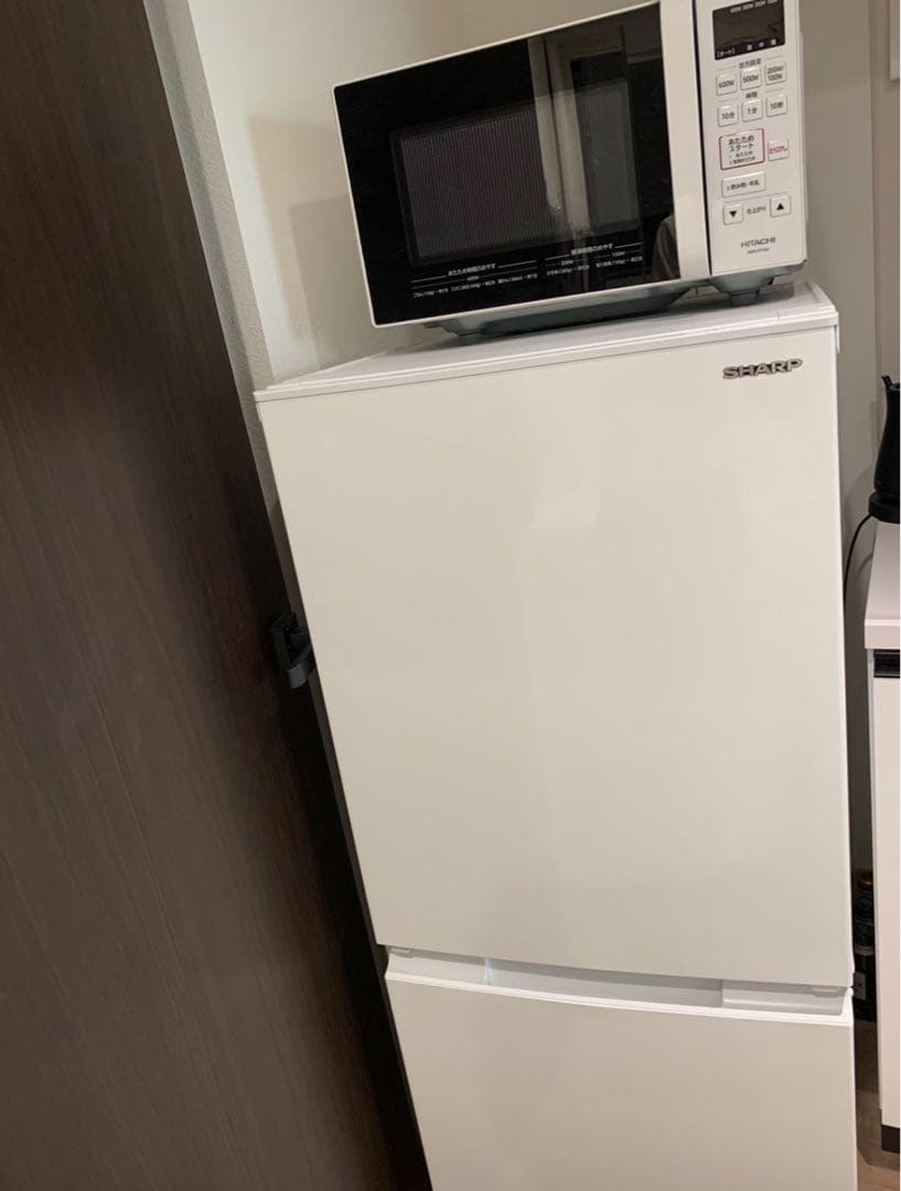 【美品】シャープ 冷蔵庫 SJ-D15HJ-W 152L 2022年製