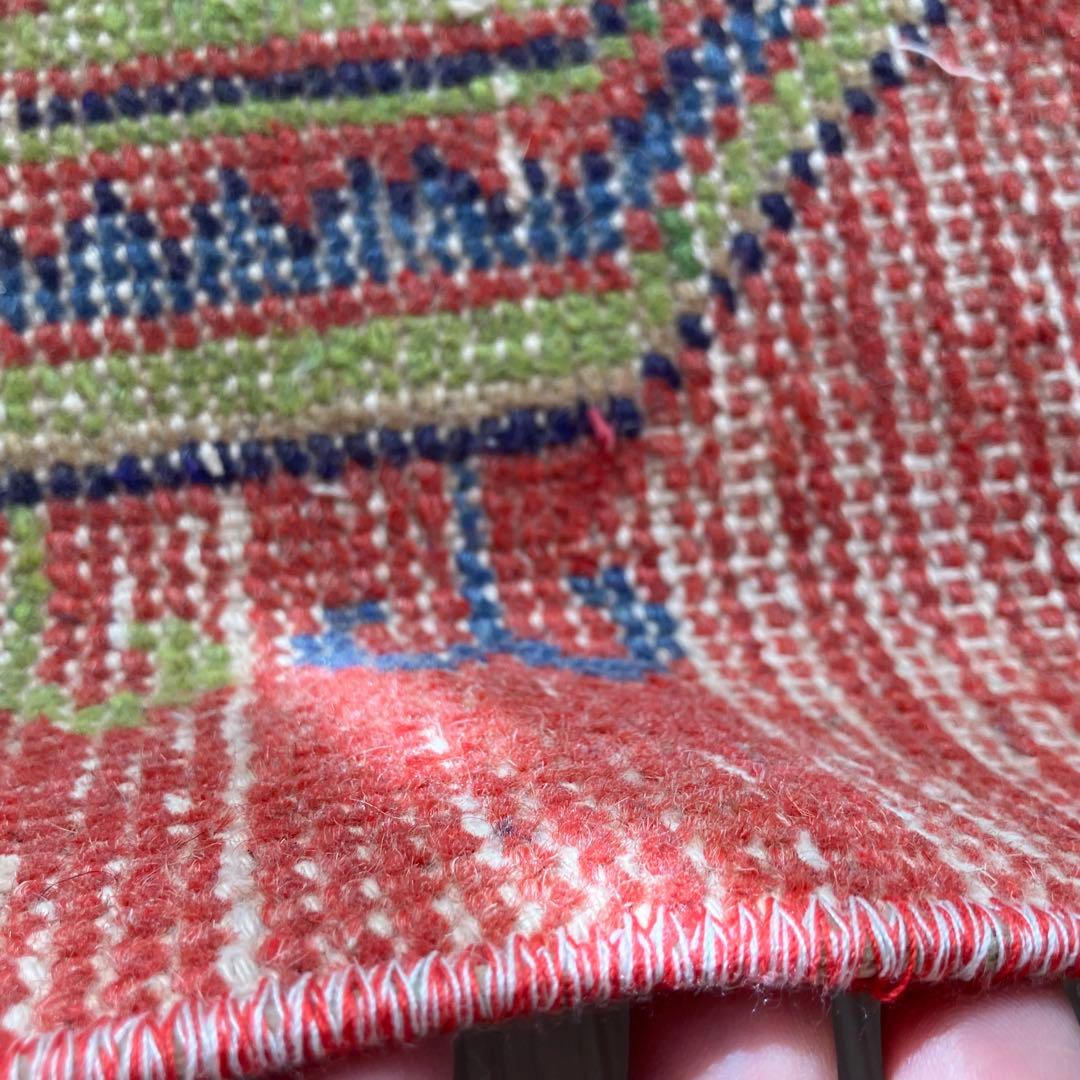 オレンジ3Box ブルー73×184 グリーン　魔除けD トルコヴィンテージラグ