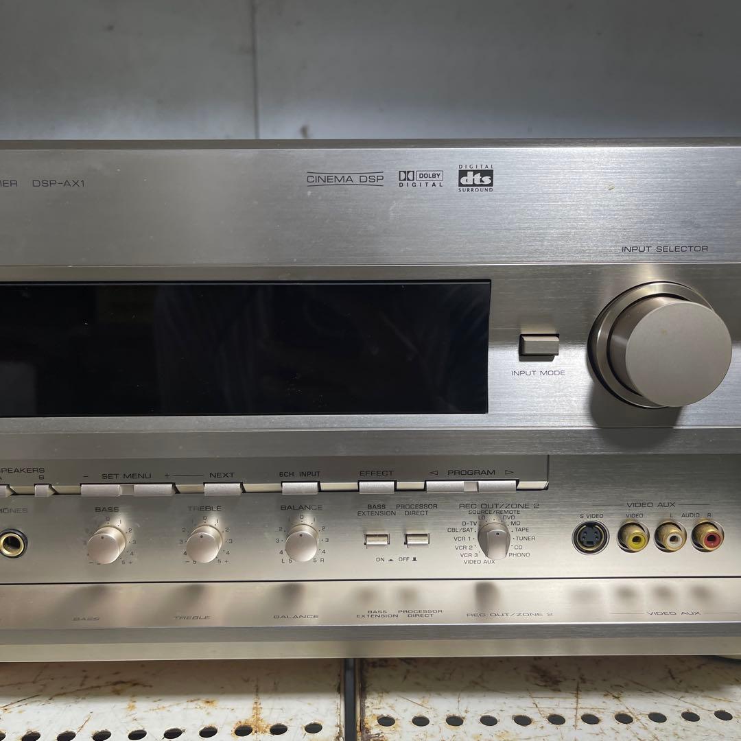 ム*ク様 YAMAHA ヤマハ DSP-AX1 AVアンプ リモコンとマニュアル