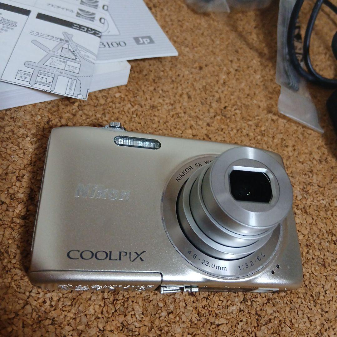 Nikon LPIX S3100 デジカメ シルバー