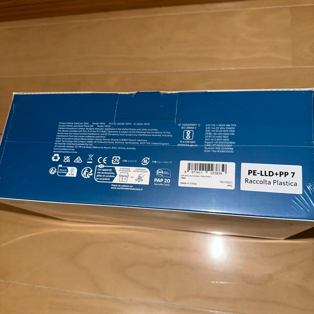 デニム　Anker Eufy Solocam 屋外カメラ S340