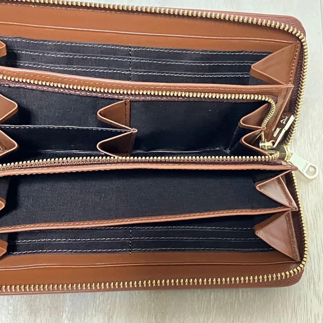 【新品未使用】ラシット 多機能 長財布 定価25,300円 モノグラム ネイビー