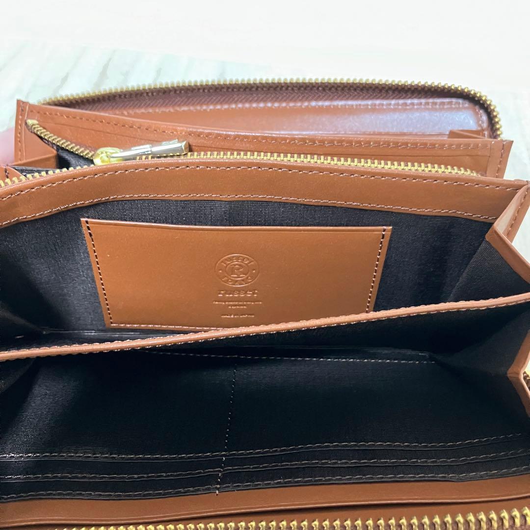 【新品未使用】ラシット 多機能 長財布 定価25,300円 モノグラム ネイビー