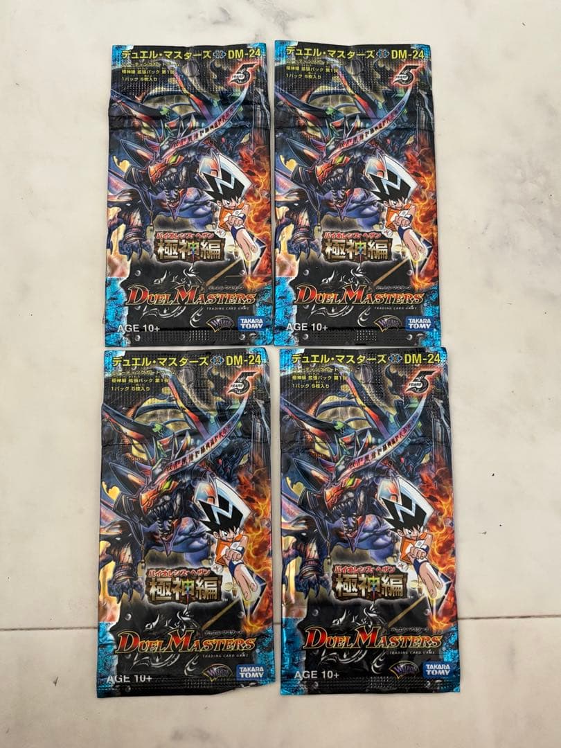 デュエルマスターズ DM-24 極神編 バイオレンスヘヴン 4パック
