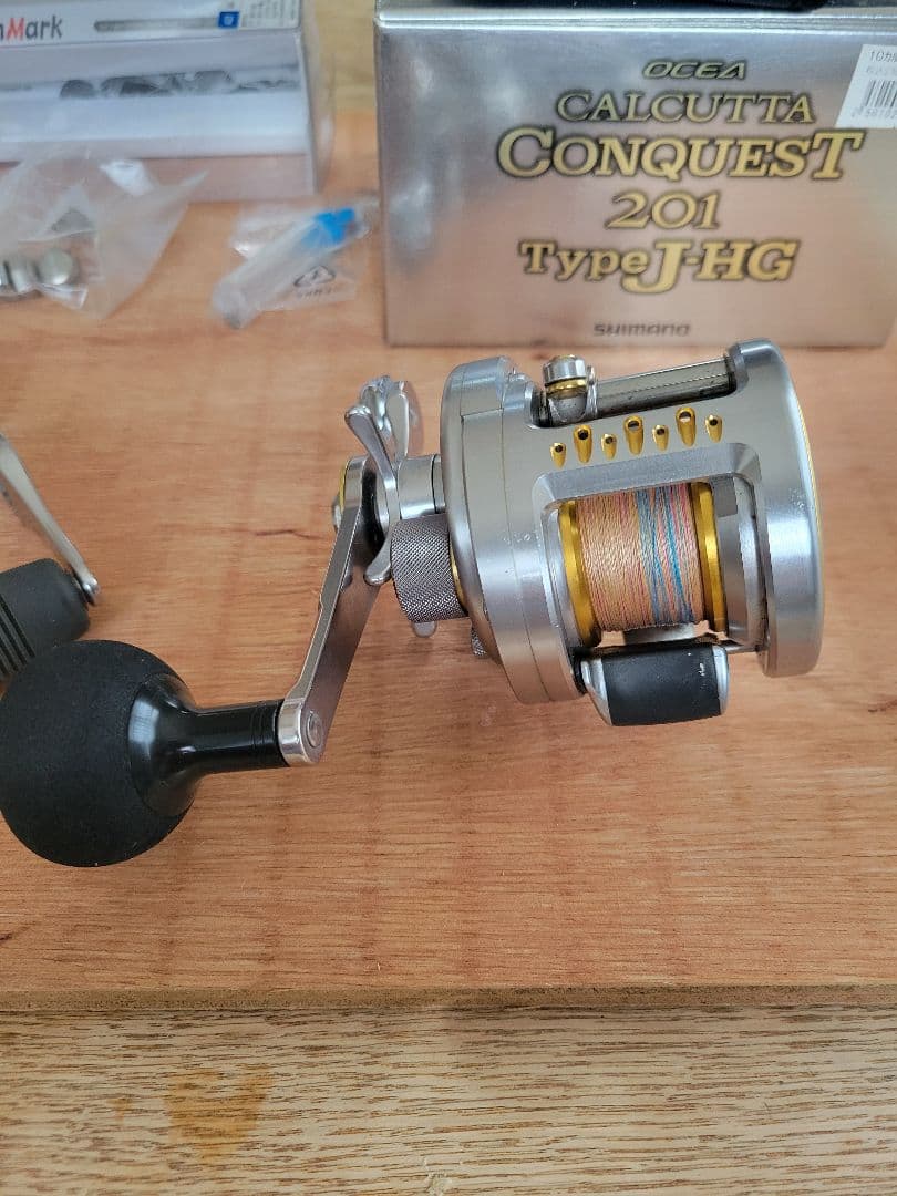 シマノ　カルカッタコンクエスト201 Type J-HG