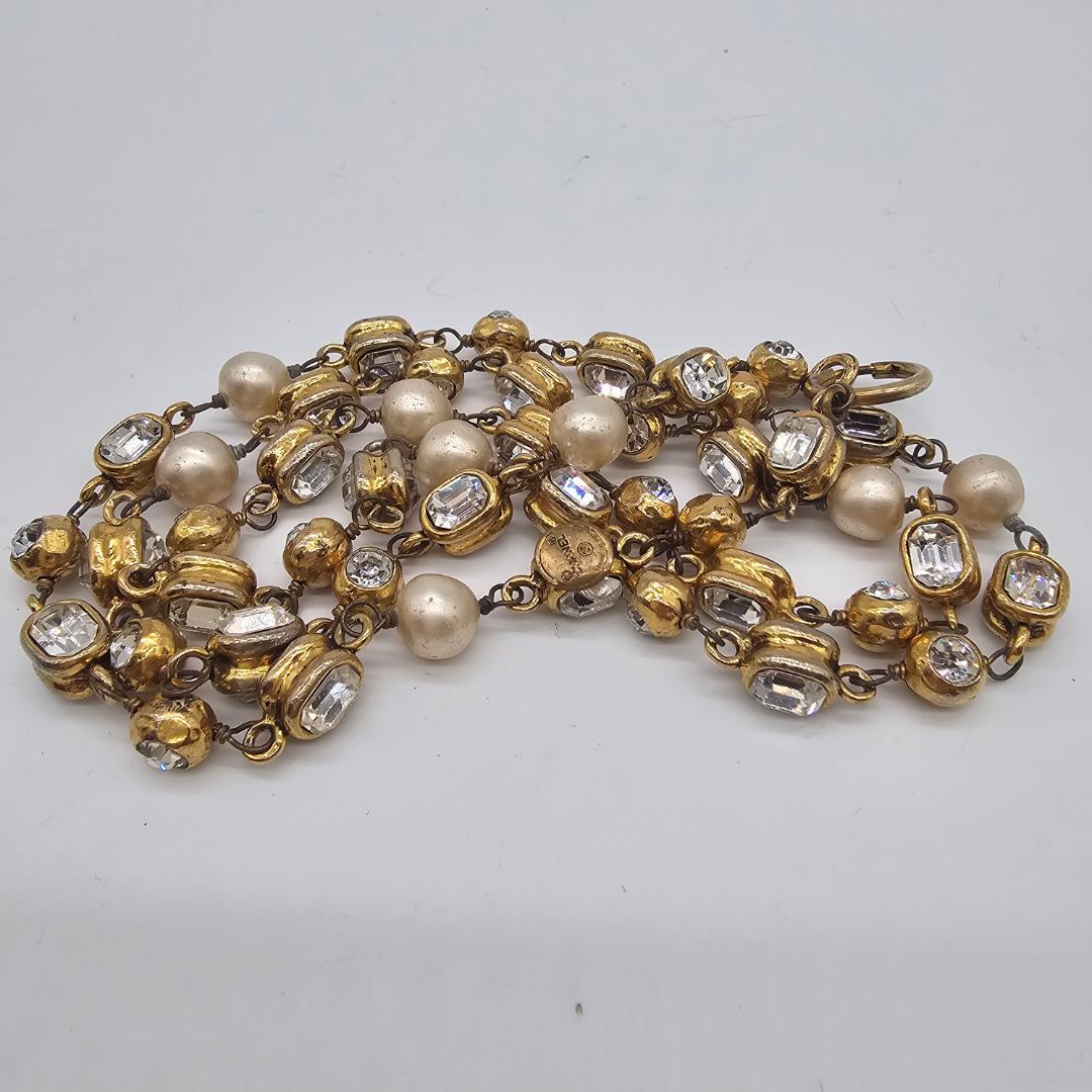 シャネル ヴィンテージ ロングネックレス 96cm