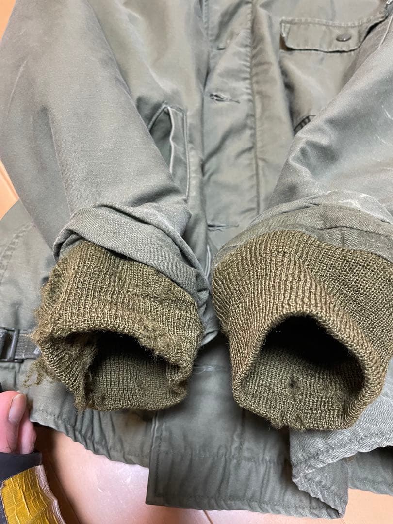 60年代 実物 USED 米軍 U.S.NAVY A-2デッキジャケット
