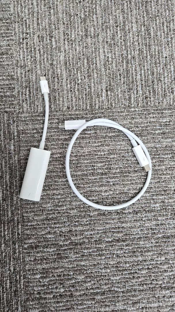 Apple 純正 USB-C Thunderbolt 2 変換アダプタ＆ケーブル
