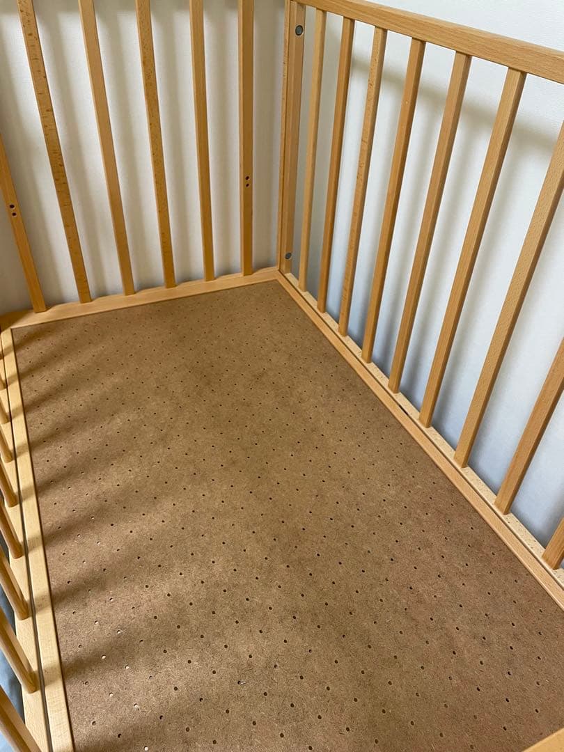 【JJ】ベビーベッド ヤマサキ ハイタイプベッド ツーオープン