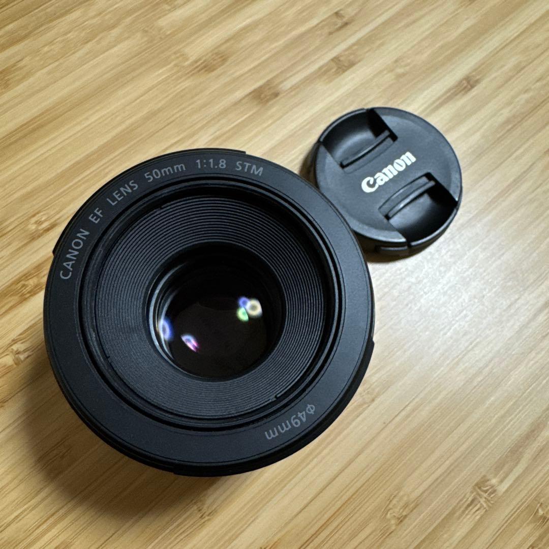 Canon EF 50mm f/1.8 STM レンズ 良品
