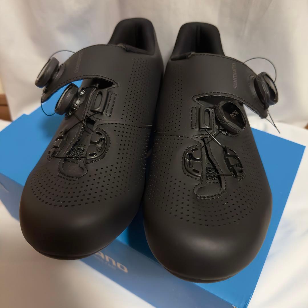 SHIMANO シマノ ビンディングシューズ RC7 SPD-SL クリート付