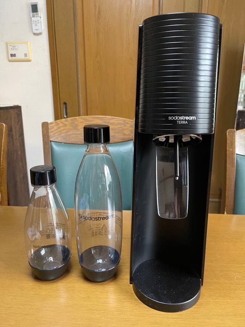 sodastream TERRA ブラック 炭酸水メーカー