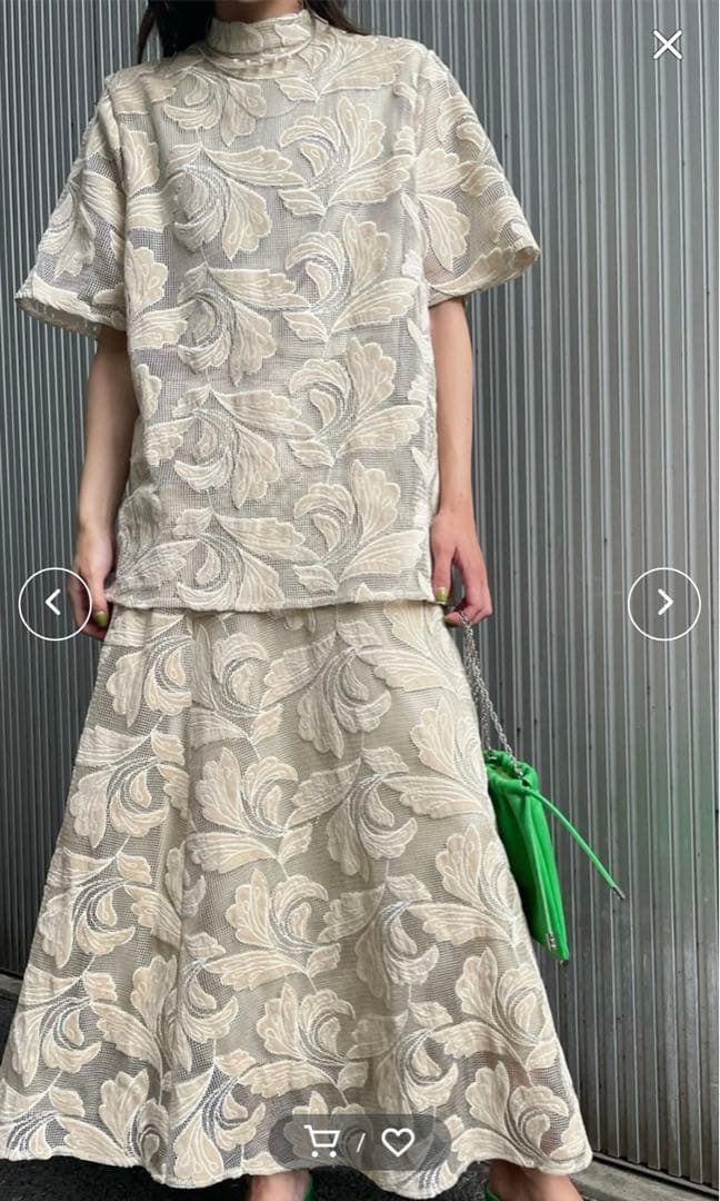 Ameri VINTAGE EVELYN LACE Mサイズ　セットアップ