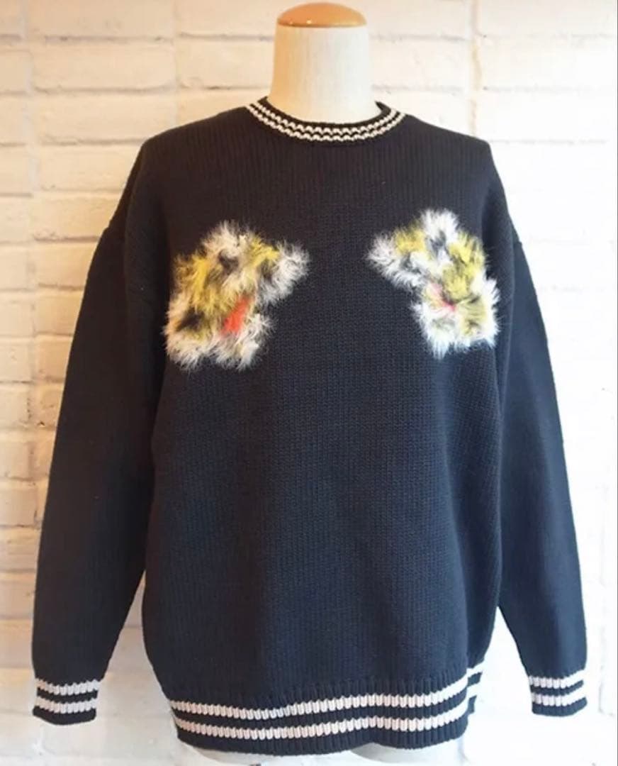 【貴重】amok Tiger knit アモク タイガーニット