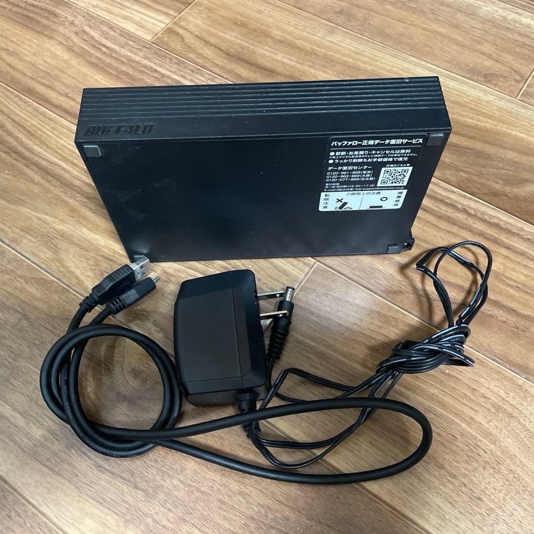 バッファロー 外付けハードディスク 4TB テレビ録画/HD-AD4U3