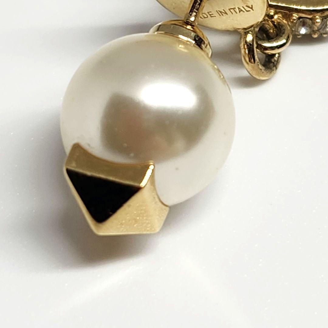 バレンティノ VALENTINO GARAVANI ピアス ストーン 片耳 ロゴ