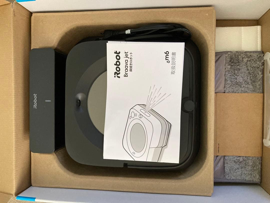 iRobot Braava jet m6 本体 黒
