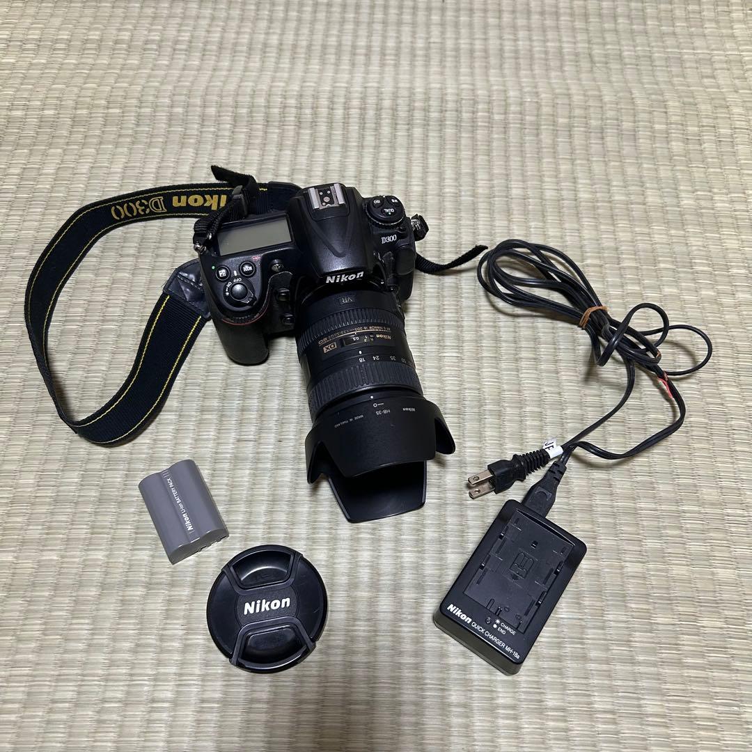 【箱付き】Nikon D300デジタル一眼レフ 18-200mmVRレンズセット