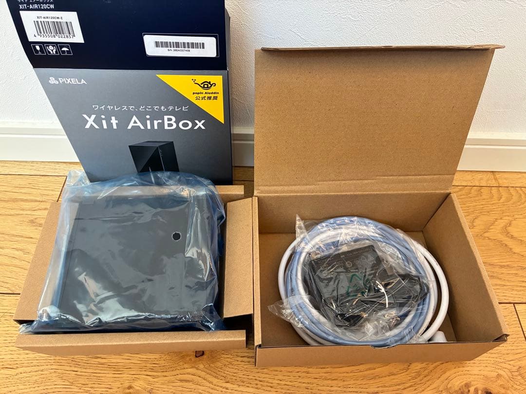 【新品未使用】PIXELA Xit AirBox XIT-AIR120CW