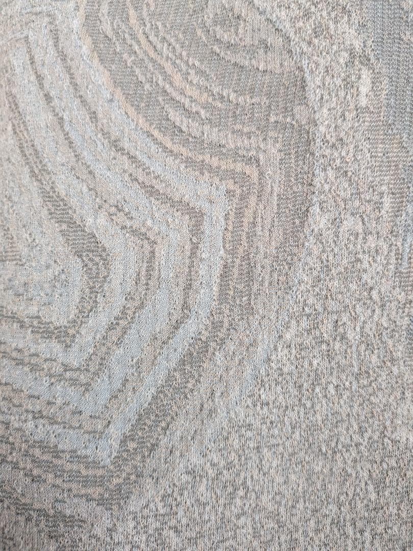 2023　ババグーリ　綿ウール　メノウ柄のゆったりプルオーバー　ヨーガンレール