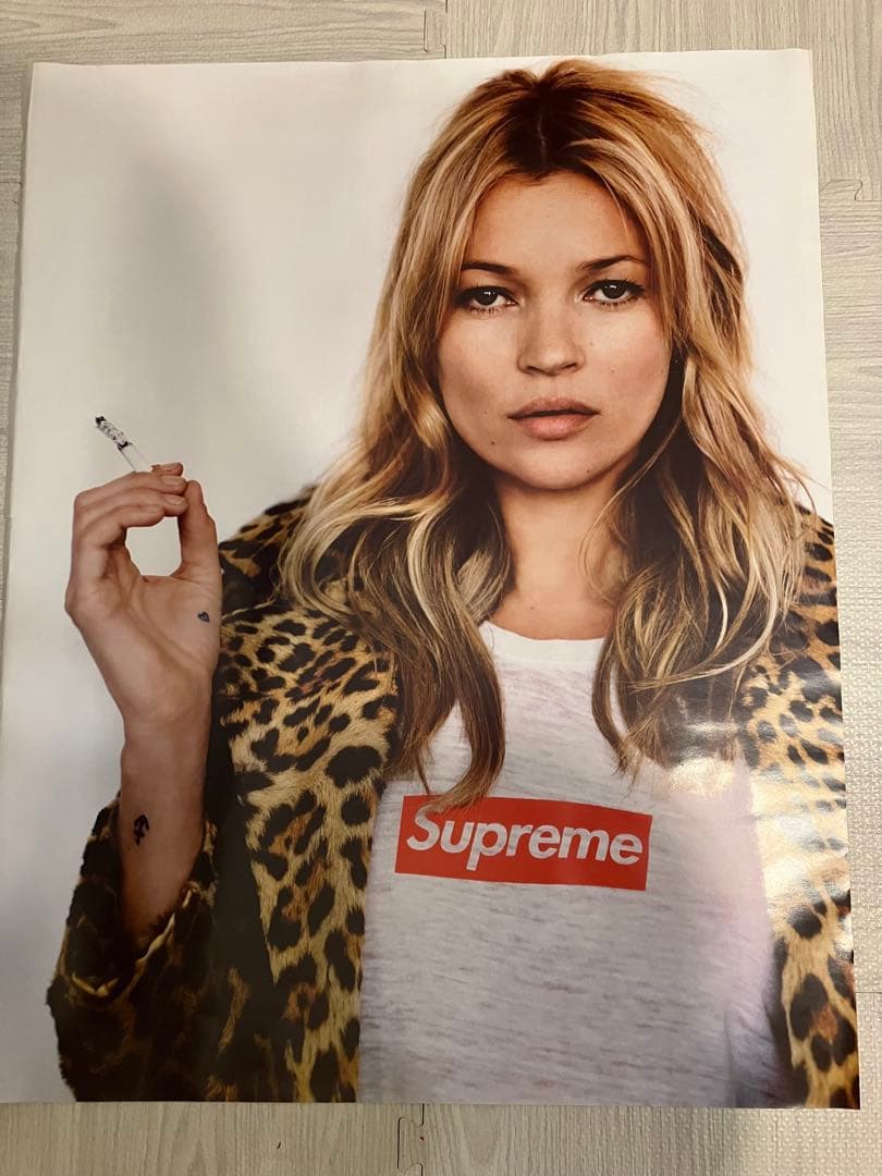 ケイトモス supremeポスター 額縁セット