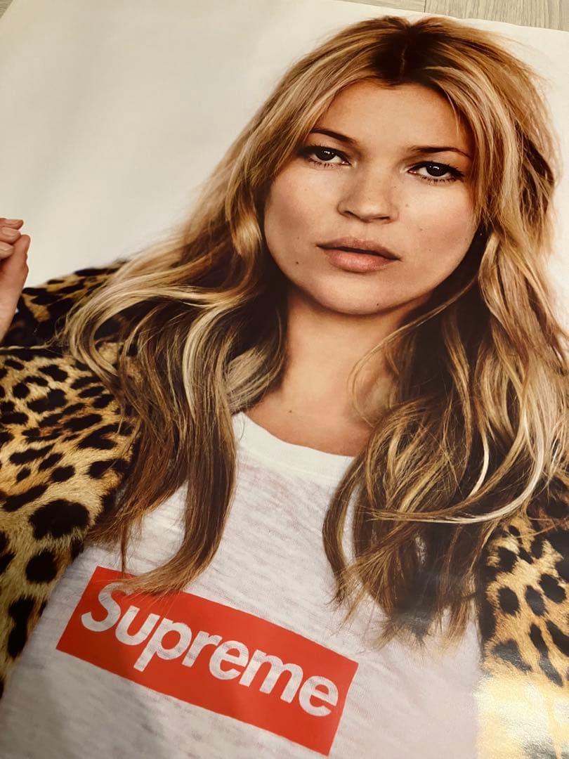 ケイトモス supremeポスター 額縁セット