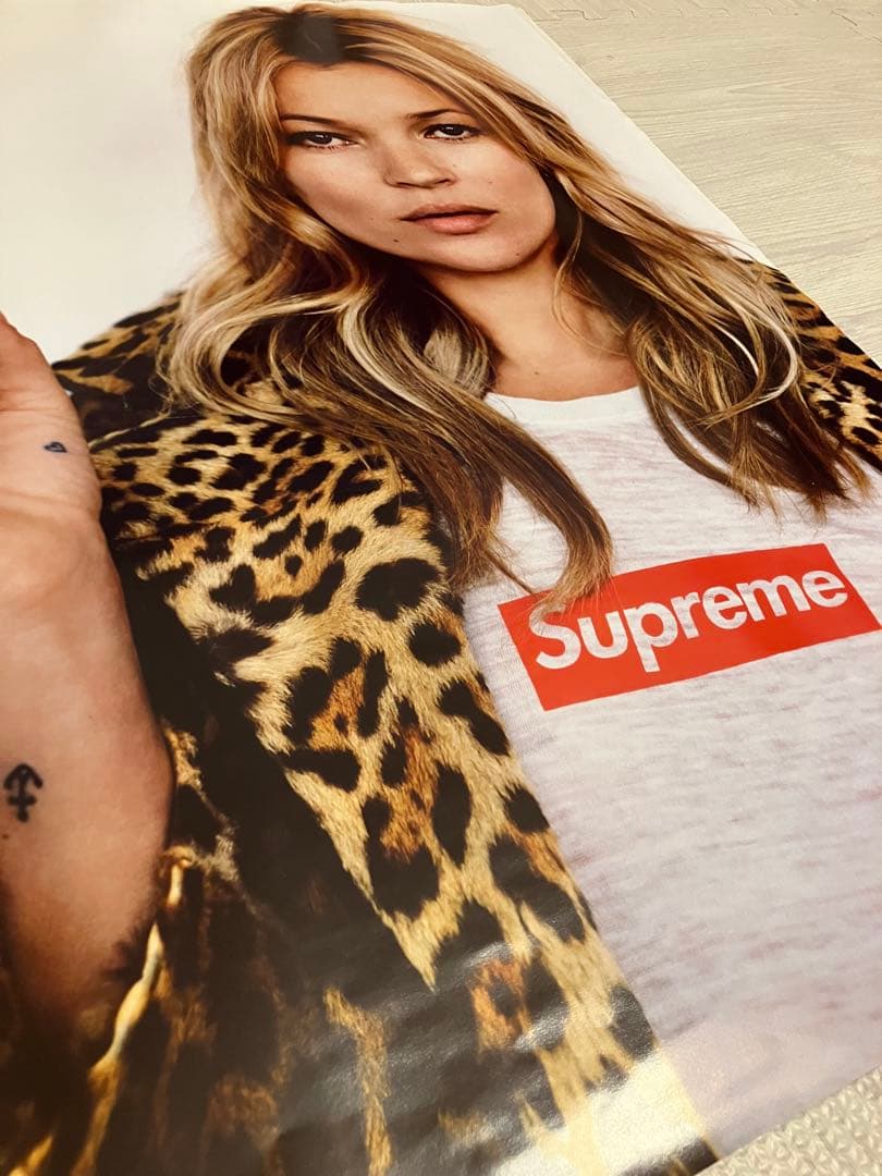 ケイトモス supremeポスター 額縁セット