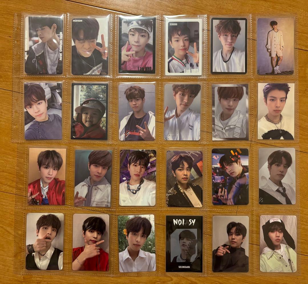 【100枚以上！】straykids スンミン トレカ まとめ売り（バラ不可）