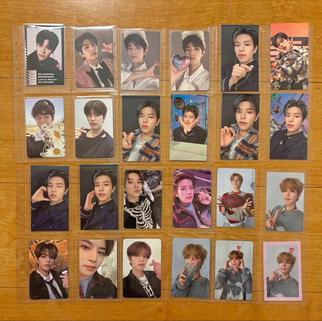 【100枚以上！】straykids スンミン トレカ まとめ売り（バラ不可）
