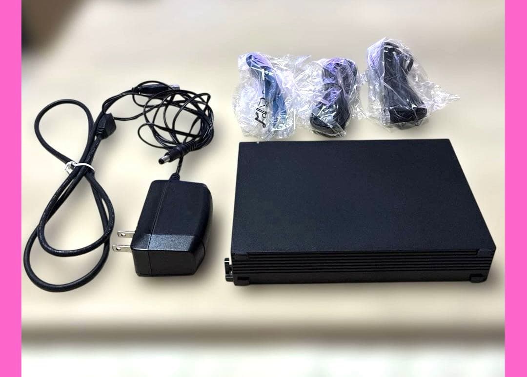 【美品】BUFFALO 外付けHDD 4TBハードディスク 送料無料