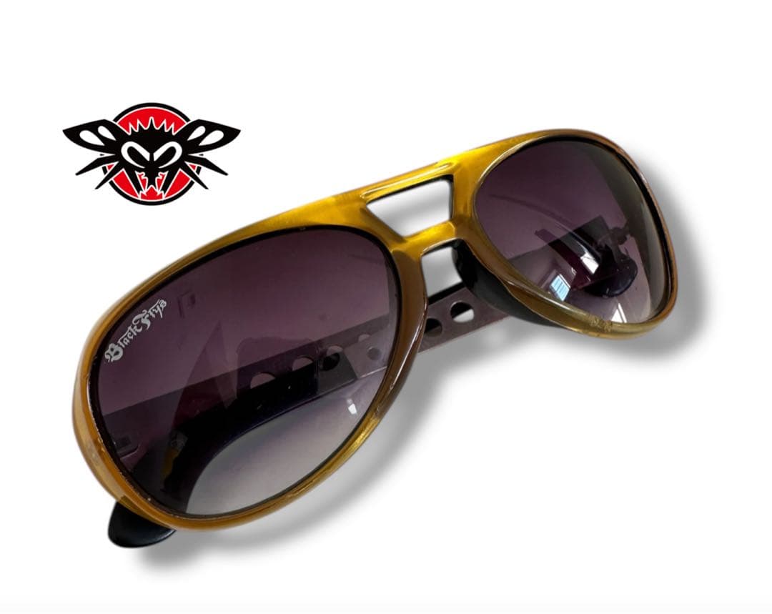 廃盤　キムタク着 ブラックフライ KING FLY KING2 サングラス