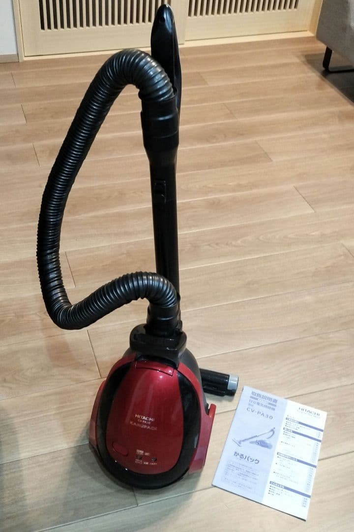 日立掃除機KARUPACK CV-PA30 紙パック式