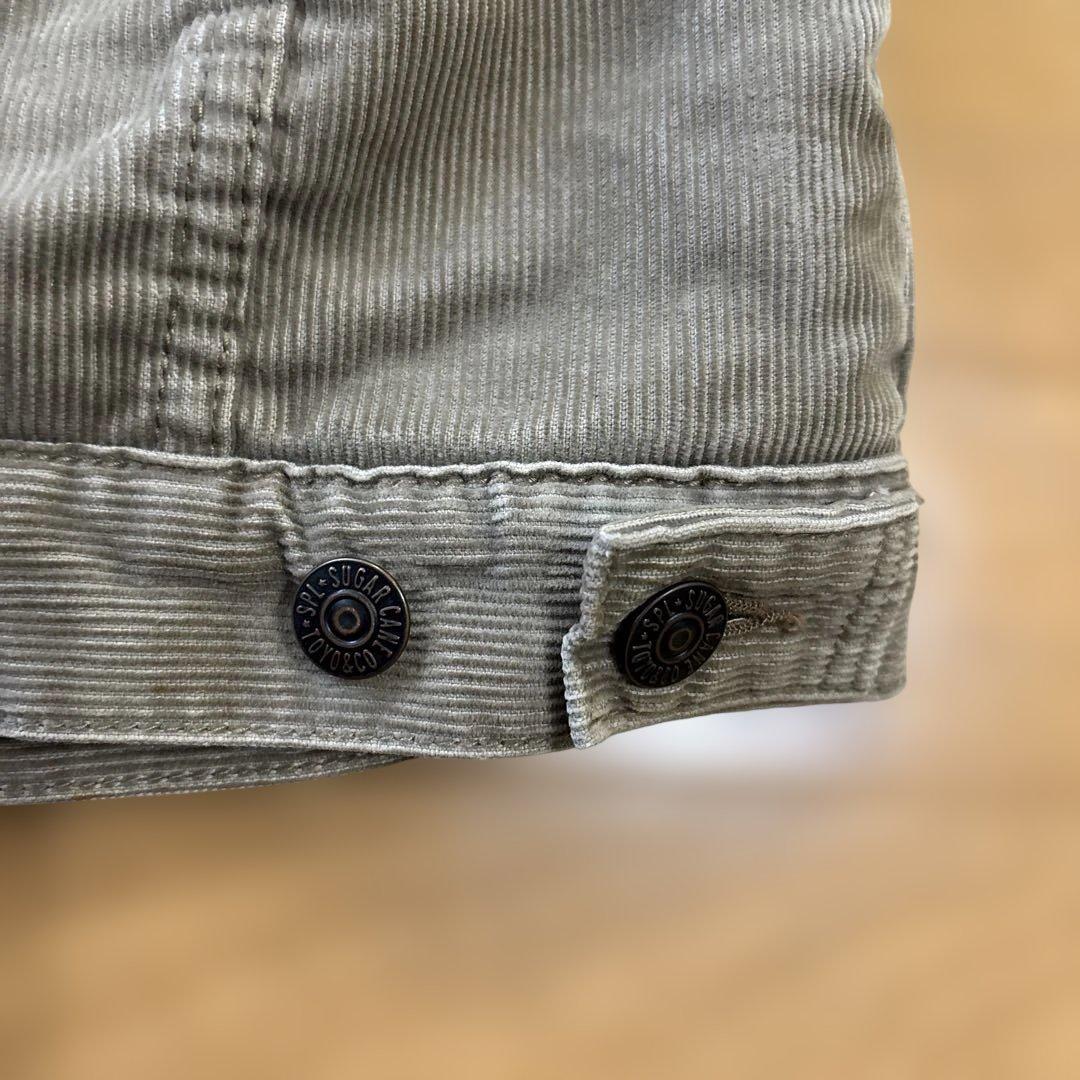 シュガーケーン大定番コーデュロイ ボアトラッカージャケット⭐️カッコいい個体です❣️