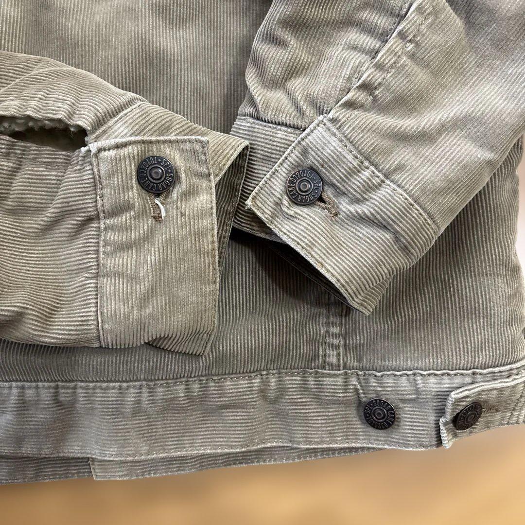 シュガーケーン大定番コーデュロイ ボアトラッカージャケット⭐️カッコいい個体です❣️