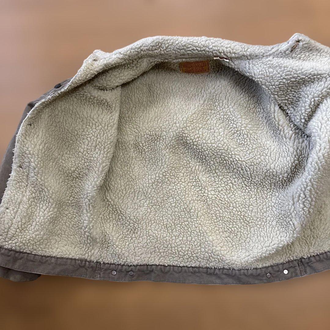 シュガーケーン大定番コーデュロイ ボアトラッカージャケット⭐️カッコいい個体です❣️