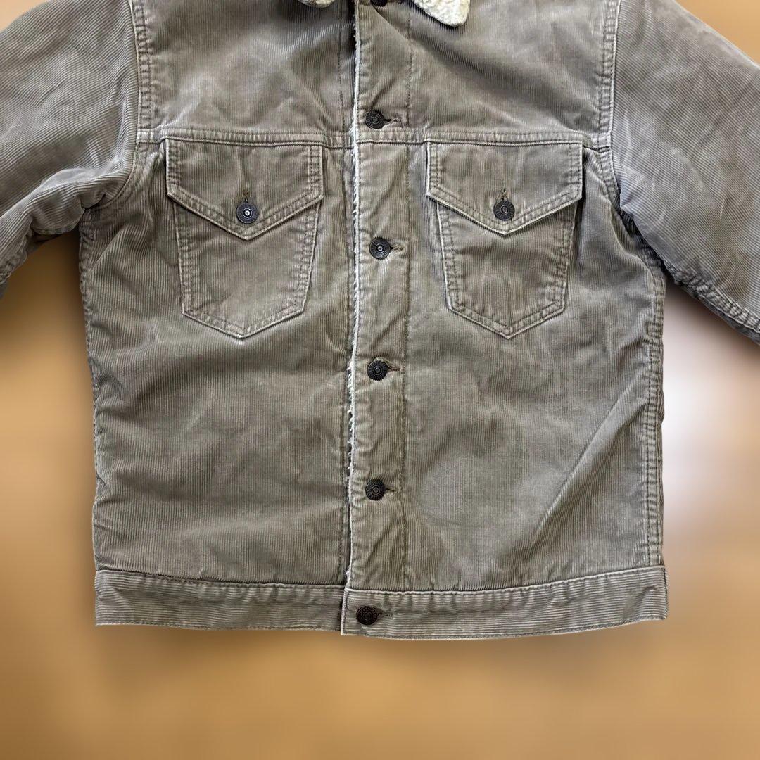 シュガーケーン大定番コーデュロイ ボアトラッカージャケット⭐️カッコいい個体です❣️