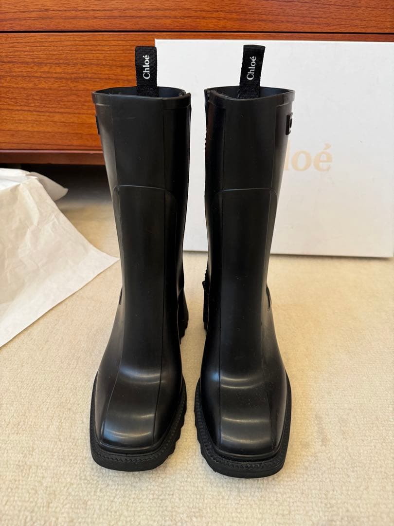 Chloe BETTYレインブーツ　37 24cm