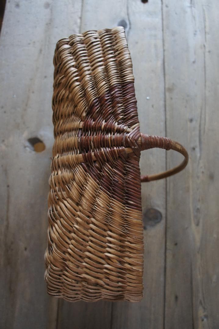 フランスアンティーク　パニエ　バスケット　ブロカント　天然生活　蚤の市