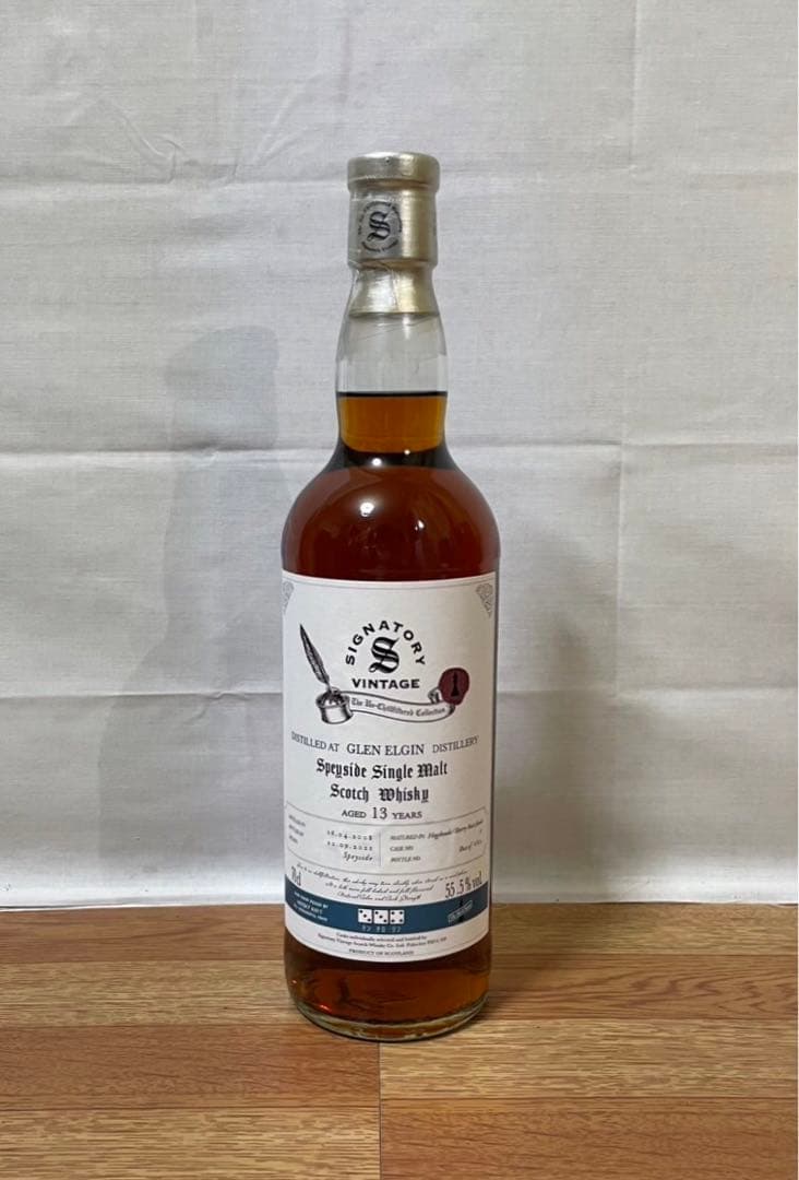 連休価格 信濃屋PB シグナトリー グレンエルギン13年2008 シェリーバット